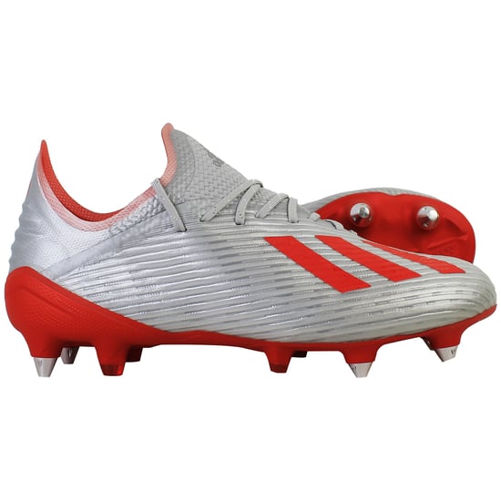 Adidas X 19.1 SG Mens Grey Football Boots - Image 4