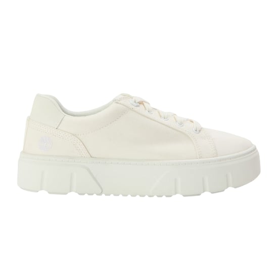 Timberland Dames/Dames Laurel Court Leren Platform Trainers (Wit) - Image 1