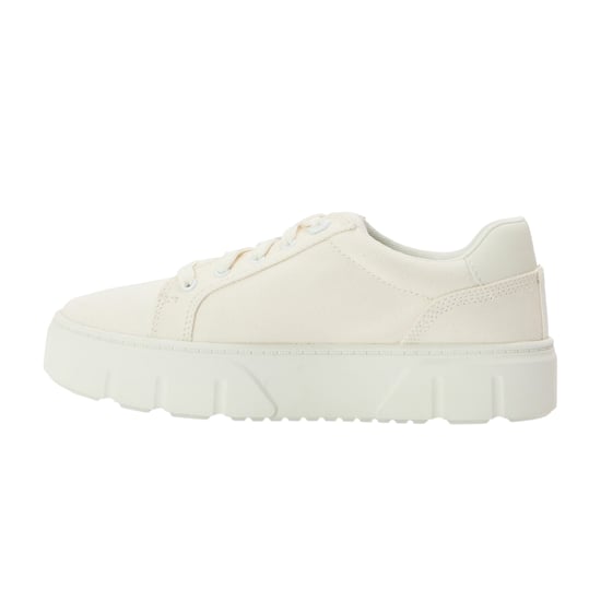 Timberland Dames/Dames Laurel Court Leren Platform Trainers (Wit) - Image 2
