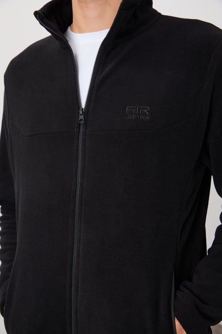 Herrens pläd zip-front sweatshirt - Image 2