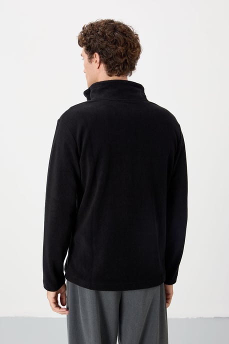 Herrens pläd zip-front sweatshirt - Image 6