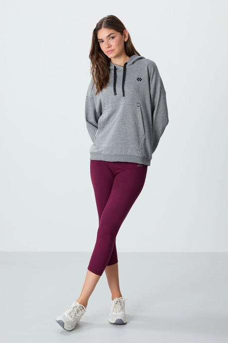 Oversized Hooded Sweatshirt With Pocket - Image 3