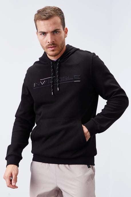 Men's Printed Hooded Sweatshirt With Pocket - Image 3