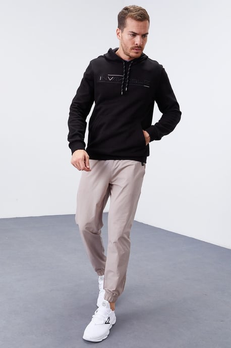 Men's Printed Hooded Sweatshirt With Pocket - Image 4