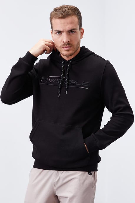 Men's Printed Hooded Sweatshirt With Pocket - Image 5