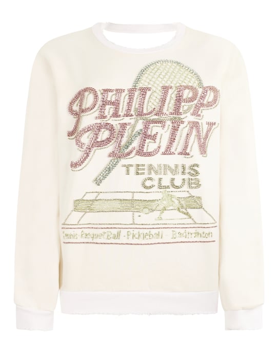 Open Back Sweatshirt Tennis Club - Image 1