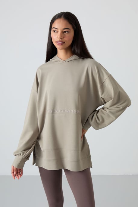 Overmaat Hoodie met Print - Image 1