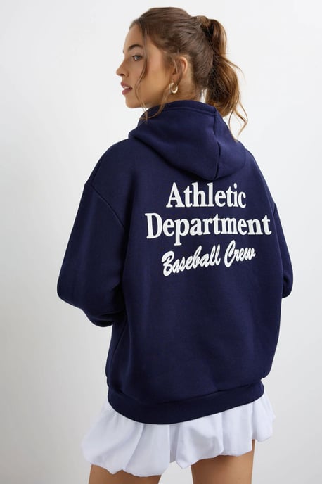 Oversized Printed Hoodie - Image 6