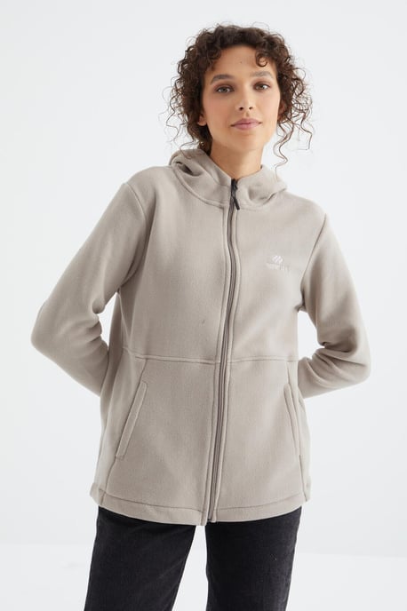 Dames Hooded Zip Sweatshirt - Image 2