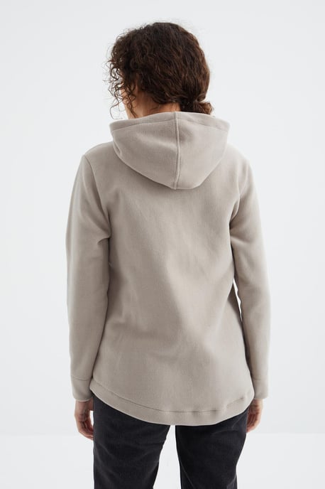Dames Hooded Zip Sweatshirt - Image 4