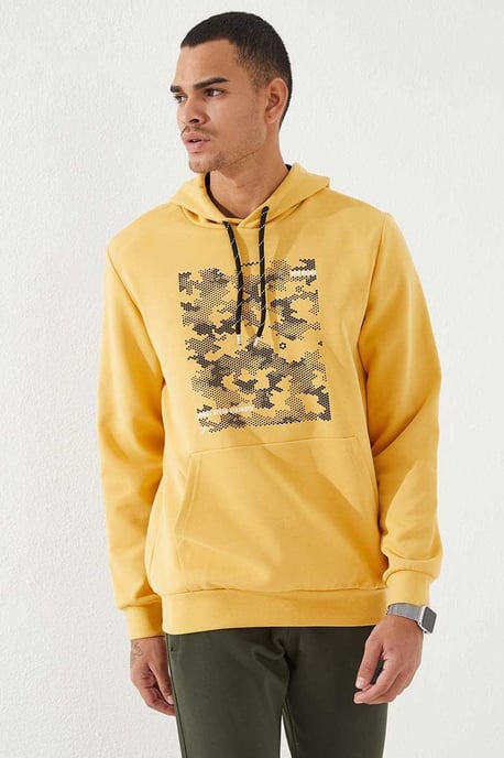 Heren Hoodie met Camouflageprint - Image 1