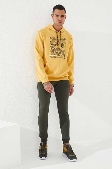 Heren Hoodie met Camouflageprint - Image 2