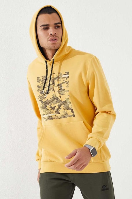 Heren Hoodie met Camouflageprint - Image 4
