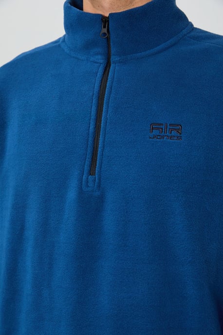 Men's Plush Half-Zip Sweatshirt - Image 5