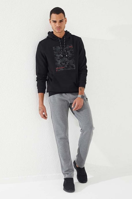 Heren Camouflage Geprinte Hoodie - Image 2