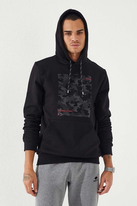 Heren Camouflage Geprinte Hoodie - Image 6