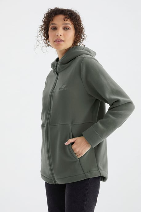 Dames Hoodie Zip Sweatshirt - Image 3