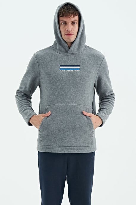 Men's Printed Logo Hoodie - Image 4