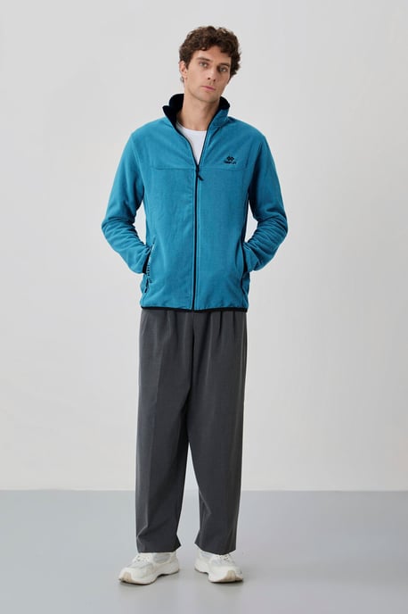 Herrfleece Zip-front Sweatshirt - Image 2