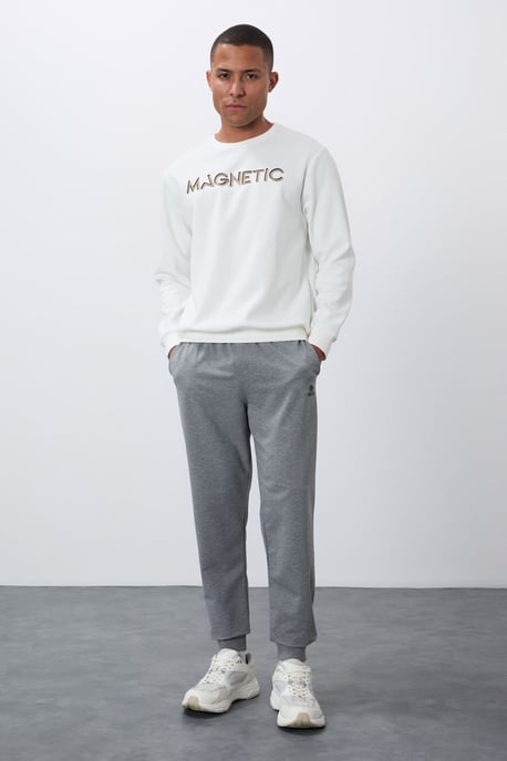 Heren Geprinte Ronde Hals Sweatshirt - Image 4