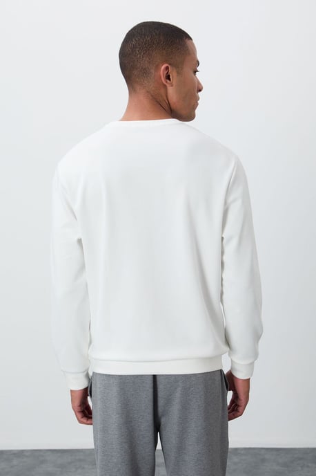 Heren Geprinte Ronde Hals Sweatshirt - Image 6