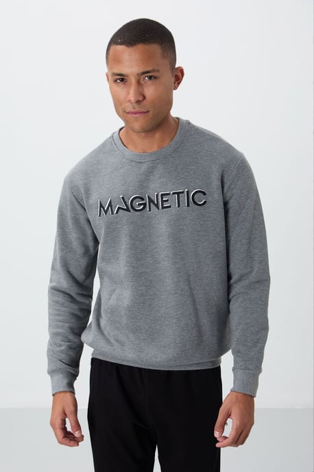 Heren T-shirt met ronde hals met print - Image 5
