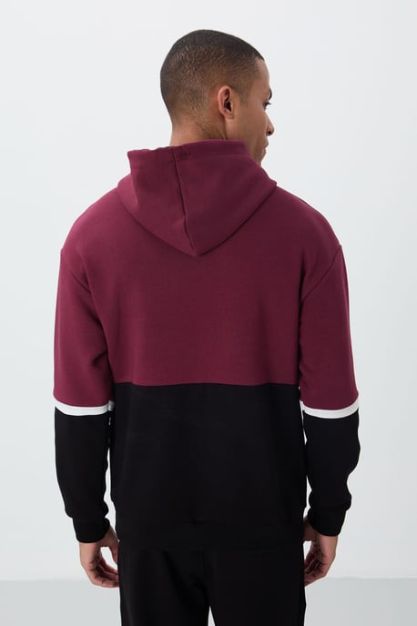 Men's Color-Blocked Hooded Sweatshirt - Image 5