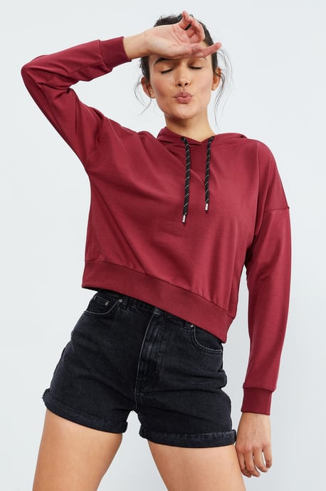 Ontspannen Hoodie Met Strikdetail - Image 3