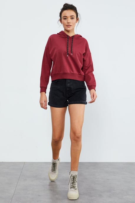 Ontspannen Hoodie Met Strikdetail - Image 6