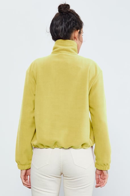 Oversized Half-zip Pluche Sweatshirt - Image 6