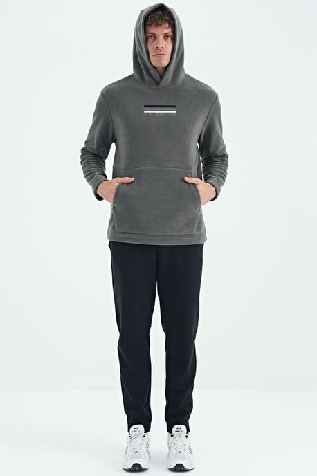Men's Printed Logo Hoodie - Image 4