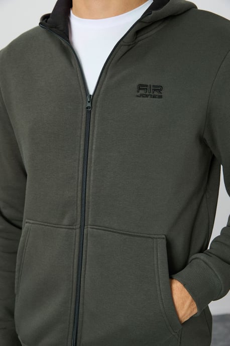 Heren Hoodie Zip Sweatshirt - Image 3