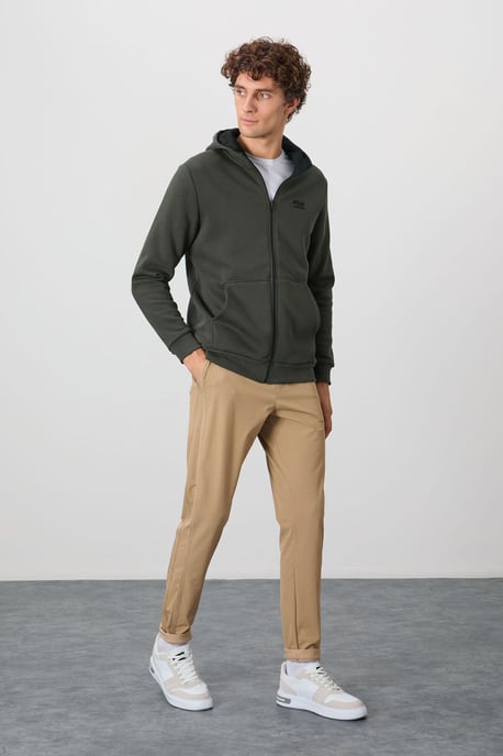 Heren Hoodie Zip Sweatshirt - Image 4