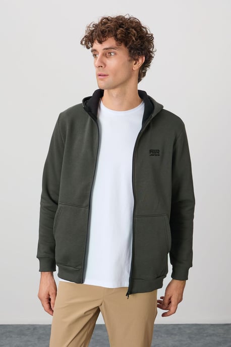 Heren Hoodie Zip Sweatshirt - Image 5