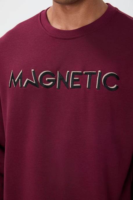 Heren Geprinte Ronde Hals Sweatshirt - Image 2