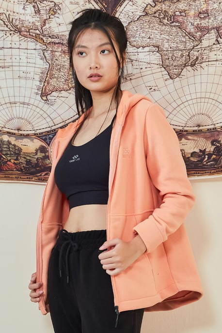 Women's Hooded Zip Sweatshirt - Image 2