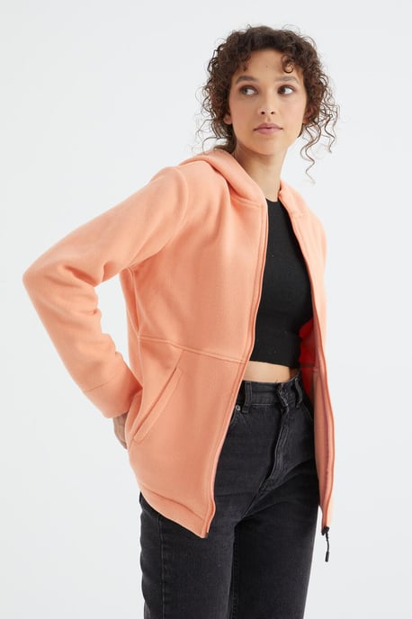 Women's Hooded Zip Sweatshirt - Image 4