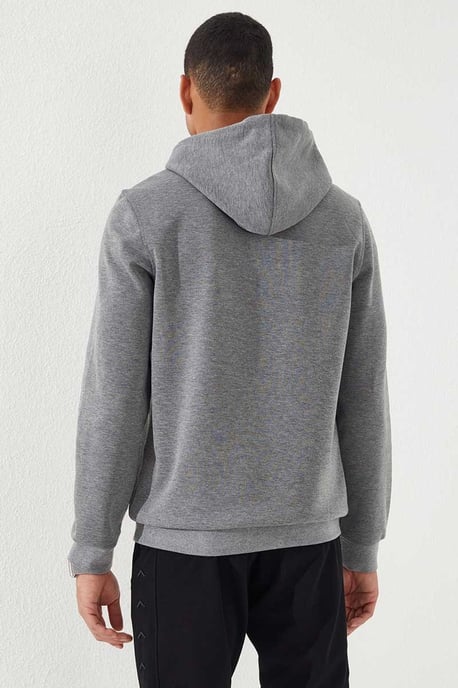 Men's Logo Printed Hooded Sweatshirt - Image 5