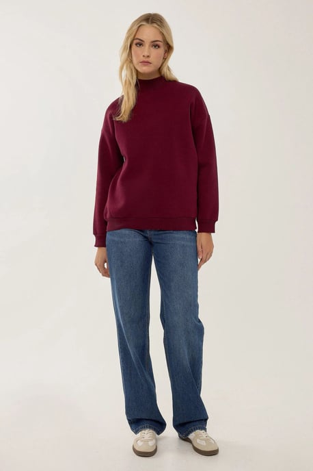 Regular Fit Stickad Sweatshirt - Image 3