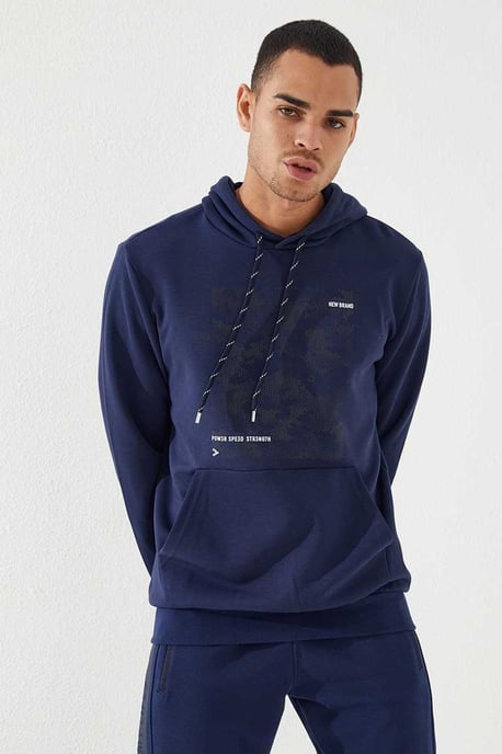 Heren Hoodie met Camouflerend Print - Image 6