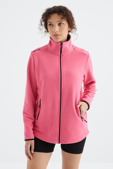 Women's Plush Zip-Front Sweatshirt - Image 5