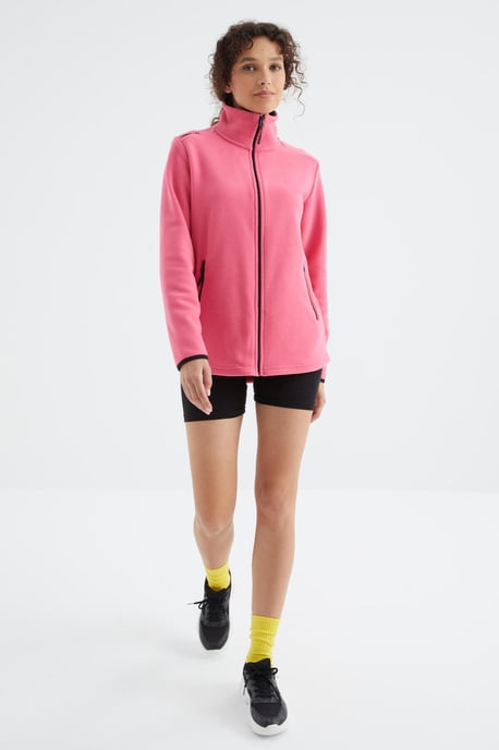 Women's Plush Zip-Front Sweatshirt - Image 6