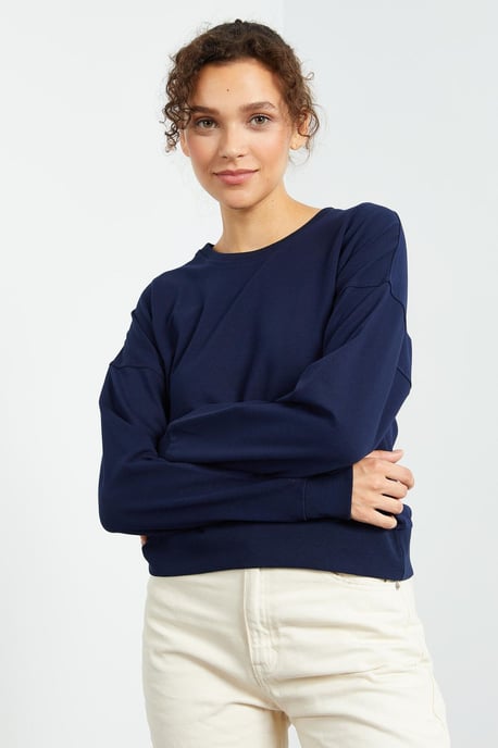 Women's Relaxed Crew Neck Sweatshirt - Image 3