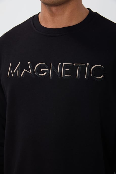 Heren Geprinte Ronde Hals Sweatshirt - Image 6