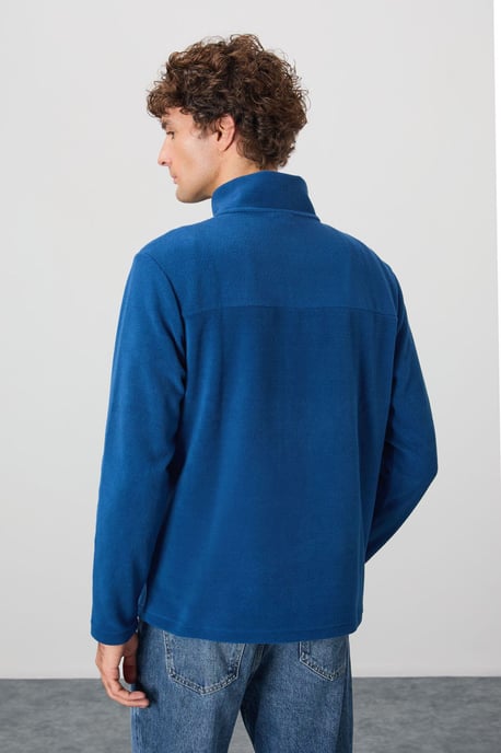 Herrar Halv-zip Plush Sweatshirt - Image 6
