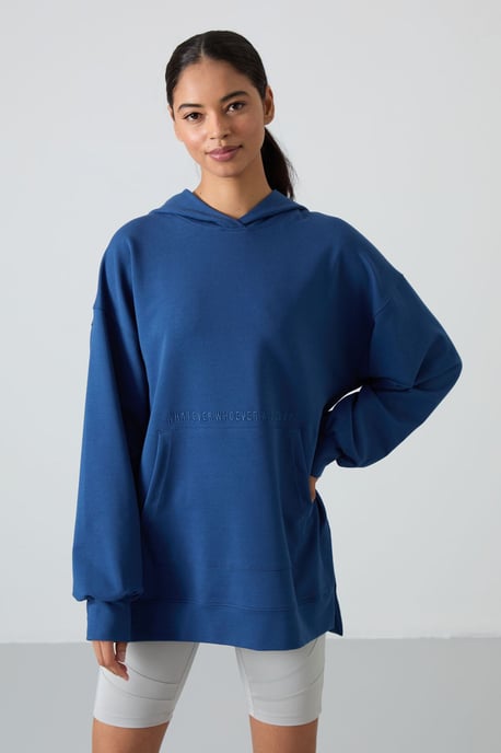 Overmaat Hoodie met Print - Image 1