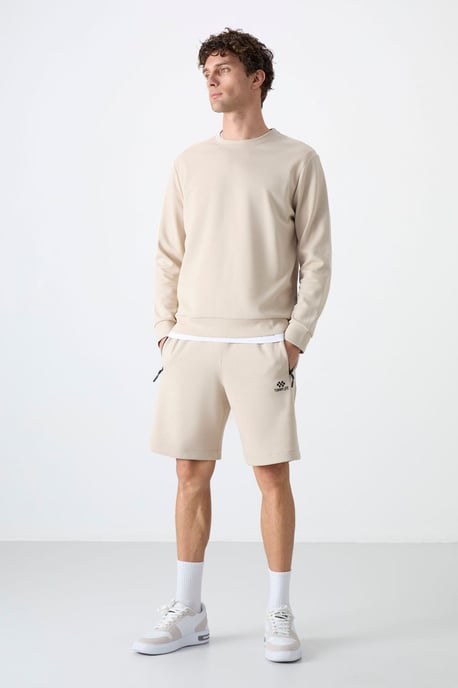 Heren Effen Rundhals Sweatshirt - Image 5