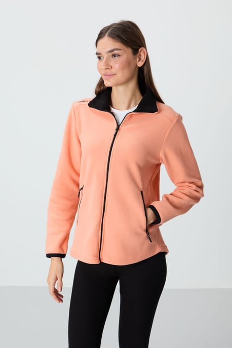 Dames Plush Vest met Rits aan de Voorkant - Image 5
