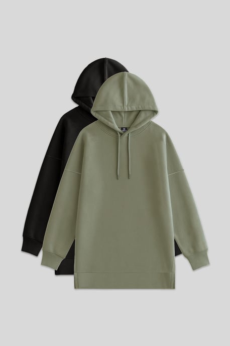 Oversized Hoodie met Zak - Image 1