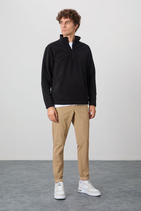 Herrarnas Halvdraget Plush Hoodie - Image 2